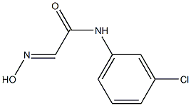 N-(3-chlorophenyl)-2-(hydroxyimino)acetamide Structure