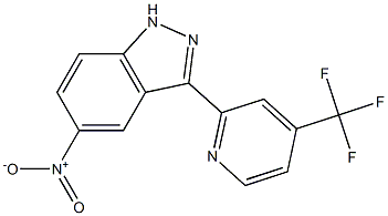 1356073-35-2 3-(4-(trifluoromethyl)pyridin-2-yl)-5-nitro-1H-indazole