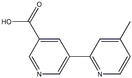 5-(4-methylpyridin-2-yl)pyridine-3-carboxylic acid|