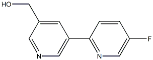 (5-(5-fluoropyridin-2-yl)pyridin-3-yl)methanol Struktur