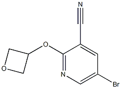 5-bromo-2-(oxetan-3-yloxy)pyridine-3-carbonitrile