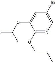 5-broMo-3-isopropoxy-2-propoxypyridine,,结构式