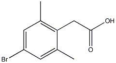 2,6-DiMethyl-4-broMophenylacetic acid,,结构式