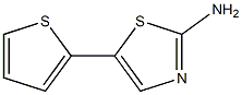 2-AMino-5-(2-thienyl)thiazole 结构式