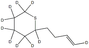 ThiaMbutene-d10 结构式