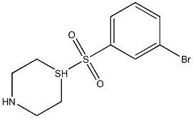 1-[(3-Bromobenzene)sulfonyl]thiomorpholine