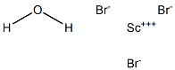 Scandium Bromide Hydrate 99.99% 结构式