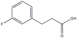 3-(3-Fluorophenyl)propanoic acid 98% Structure