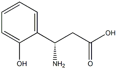 (S)-3-氨基-3-(2-羟基苯基)丙酸,,结构式