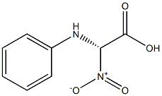 2-nitro-DL-phenylglycine 化学構造式