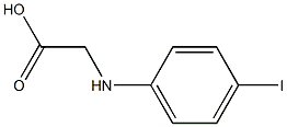 4-iodo-L-phenylglycine Structure