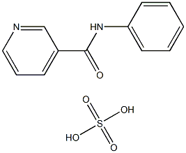 N-苯基-3-吡啶甲酰胺硫酸盐