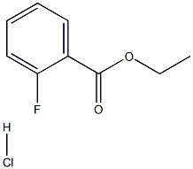 对氟苯甲亚胺酸乙酯盐酸盐, , 结构式