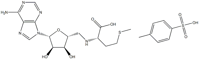 P-toluenesulfonic acid adenosylmethionine Structure