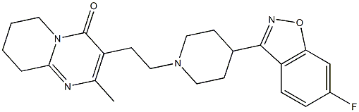 Risperidone tablets Struktur