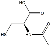 Acetyl L-cysteine Struktur