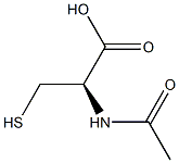 乙酰 L-半胱氨酸,,结构式