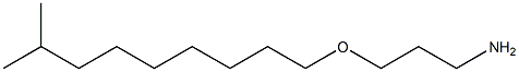 Iso-decane oxypropylamine 化学構造式