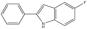 5-fluoro-2phenylindole Structure