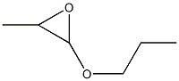 N-propyl epoxypropyl ether Struktur