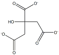 柠檬酸盐脱钙液 结构式