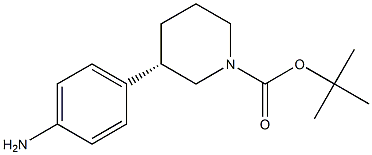 (3S)-3-(4-Aminophenyl)-1-piperidinecarboxylic acid tert-butyl ester