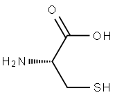 Cysteine 化学構造式