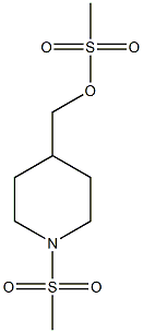 (1-(methylsulfonyl)piperidin-4-yl)methyl methanesulfonate Structure