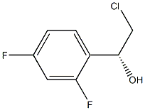 (R)-2-chloro-1-(2,4-difluorophenyl)ethan-1-ol 结构式