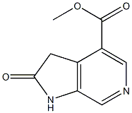 2-氧代-2,3-二氢-1H-吡咯并[2,3-C]吡啶-4-羧酸甲酯,2361643-89-0,结构式