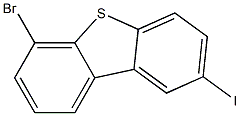 6-bromo-2-iodo-dibenzothiophene,,结构式