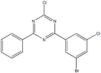 2-氯-4-(3-氯-5-溴苯基)-6-苯基-1,3,5-三嗪