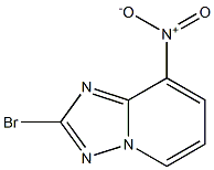 2-Bromo-8-nitro-[1,2,4]triazolo[1,5-a]pyridine 化学構造式