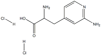  2-amino-3-(2-aminopyridin-4-yl)propanoic acid dihydrochloride