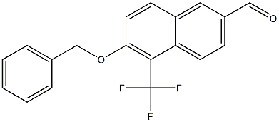 6-(benzyloxy)-5-(trifluoromethyl)-2-naphthaldehyde