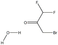 3-Bromo-1,1-difluoro-2-propanone Hydrate Structure