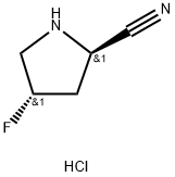 (2R,4S)-反式-4-氟-2-氰基吡咯烷盐酸盐, 2306247-90-3, 结构式