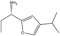 (S)-1-(4-ISOPROPYL-FURAN-2-YL)-PROPYLAMINE 化学構造式