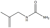 (2-Methylallyl)urea, 89487-41-2, 结构式