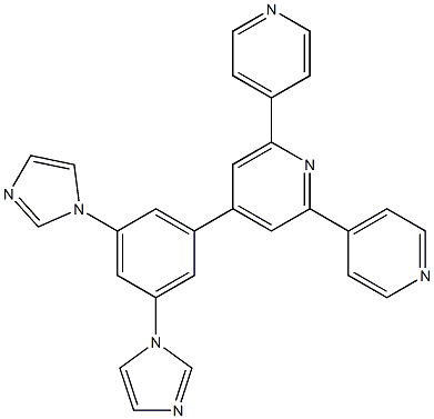 4'-(3,5-di(1H-imidazol-1-yl)phenyl)-4,2':6',4''-terpyridine