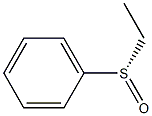 (S)-(Ethylsulfinyl)benzene Structure