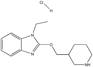  1-Ethyl-2-(piperidin-3-ylmethoxy)-1H-benzo[d]imidazole hydrochloride