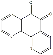 1,10-邻菲罗啉-5,6-二酮 结构式