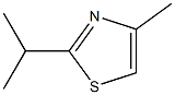 4-甲基-2-异丙基噻唑,,结构式