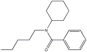 Pentylcyclohexylbenzamide Structure