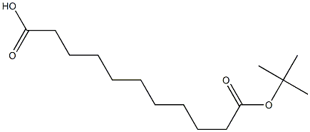 Undecanedioic acid mono-t-butyl ester Struktur