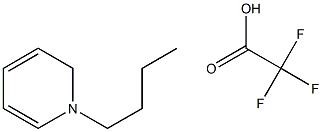1-butylpyridine trifluoroacetate Structure