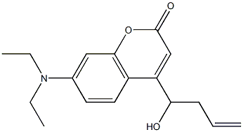 7-(diethylamino)-4-(1-hydroxybut-3-en-1-yl)-2H-chromen-2-one