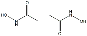 ACETOHYDROXAMIC ACID乙酰氧肟酸, , 结构式