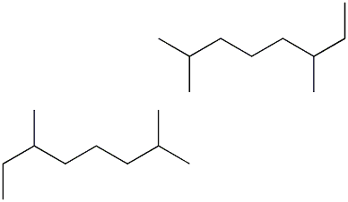 2,6-DIMETHYLOCTANE 2,6-二甲基辛烷,,结构式